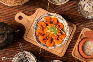 Tôm rim nước dừa