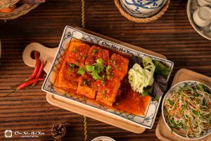 Đậu hũ sốt cà chua