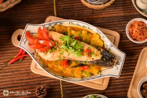 Cá thu kho thơm cà