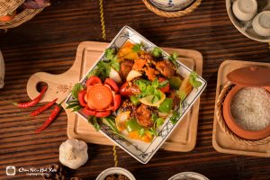 Sườn non xào chua ngọt